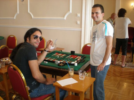 World Class Backgammon Player Alexandros Kolonias